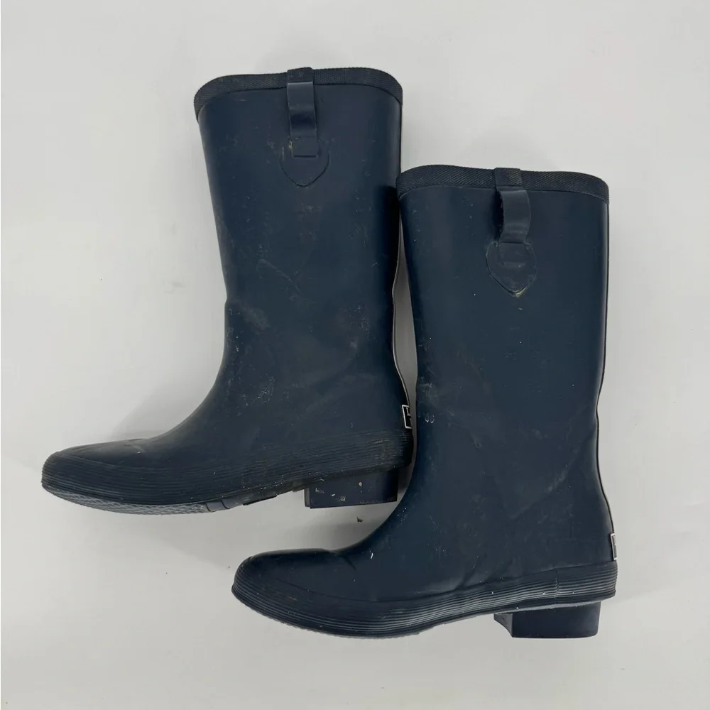 LL Bean Kids Wellie Puddle Stomper Tall Rain Boots